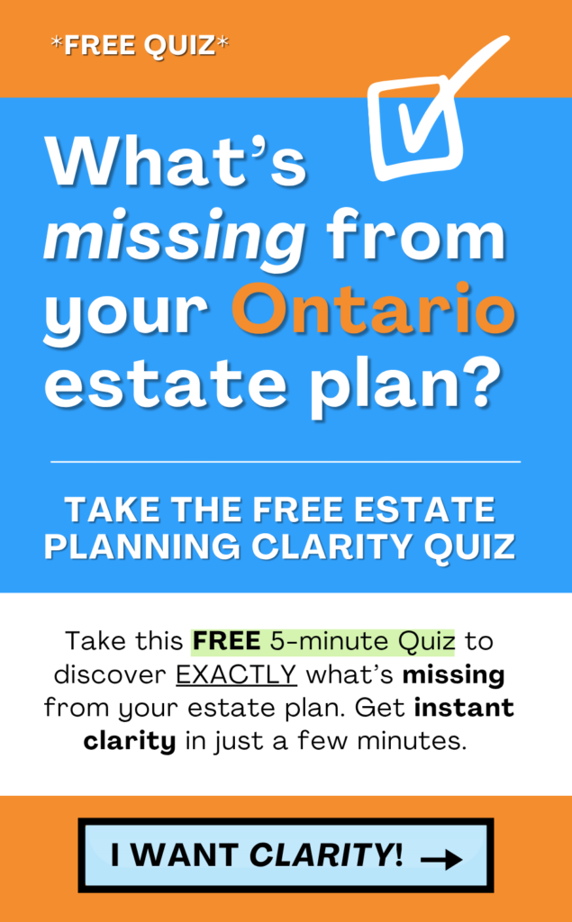 Estate Planning Clarity Quiz CTA