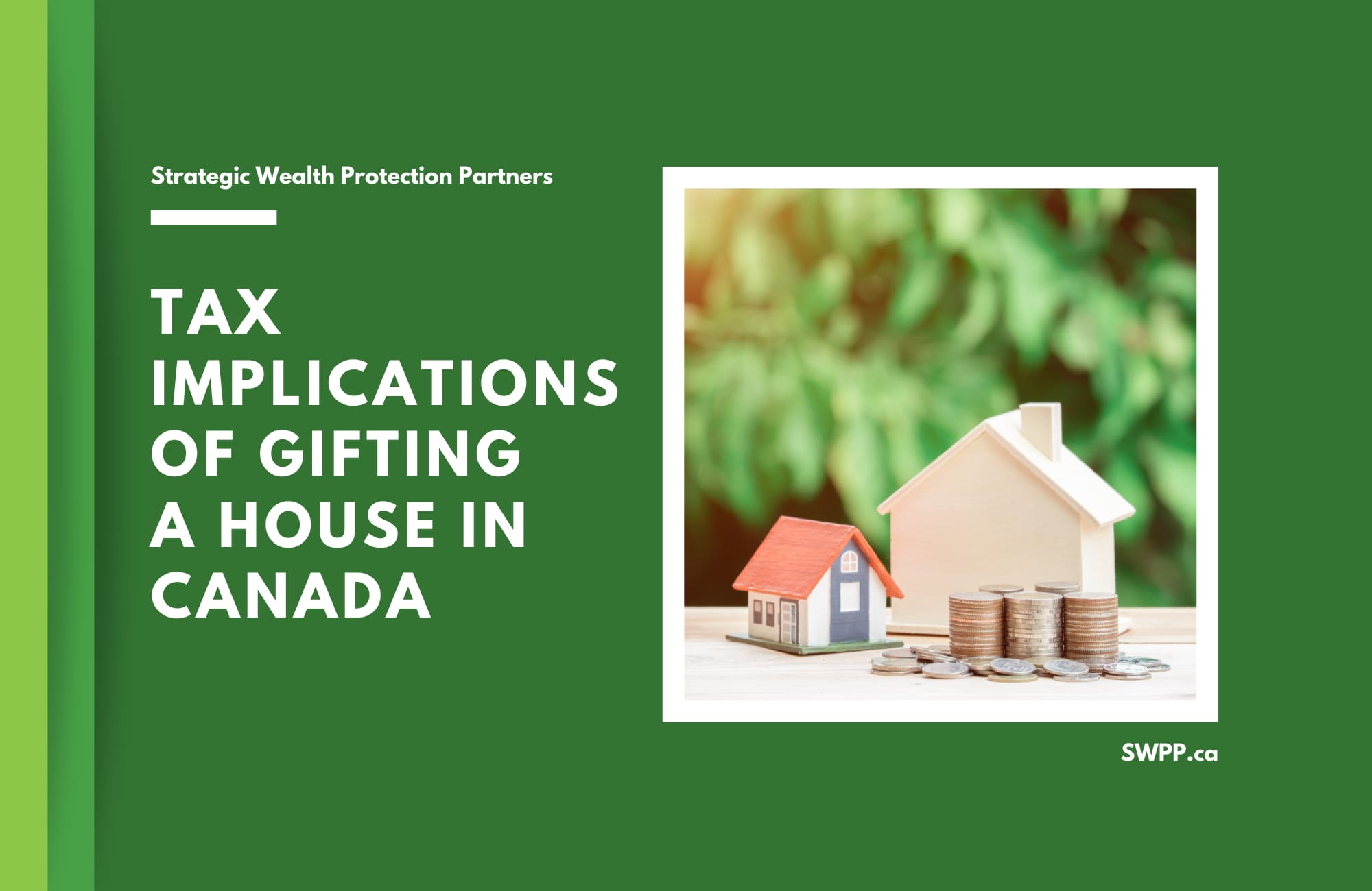 Can I Gift a House to My Son Without Paying Taxes in Canada?