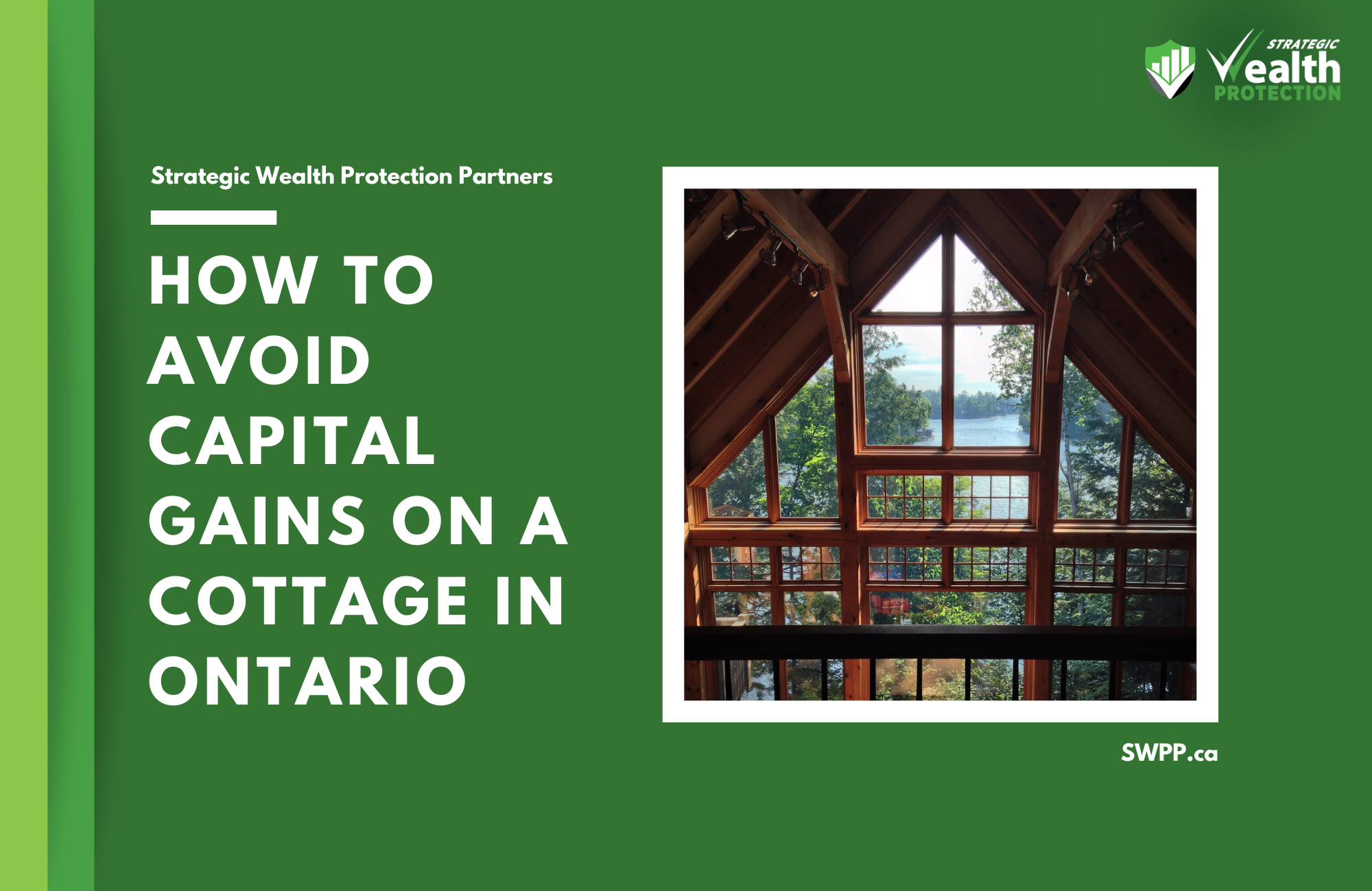 How Can My Family Avoid Capital Gains on an Inherited Cottage in Ontario?