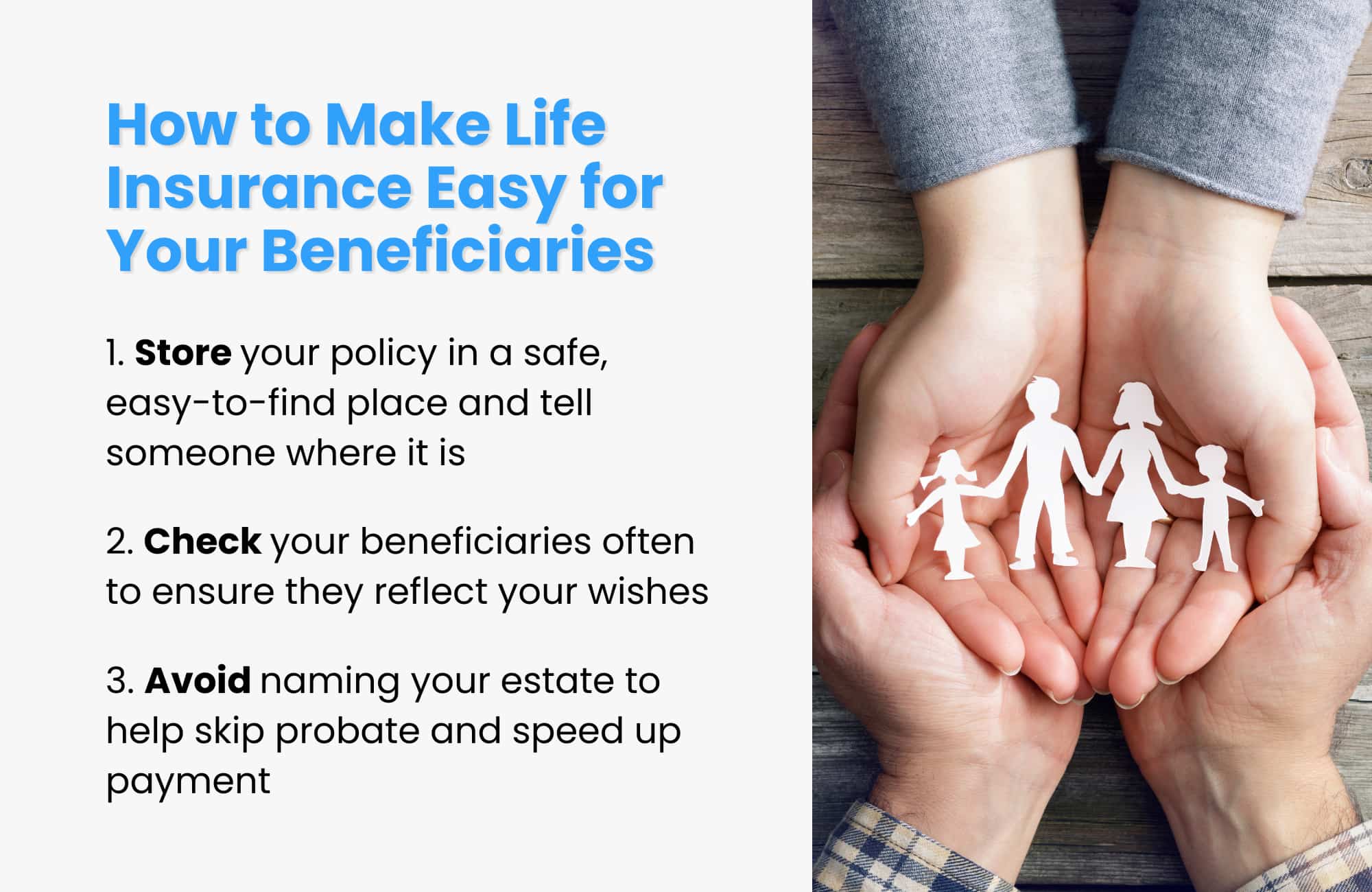 How to Make Life Insurance Easy for Your Beneficiaries