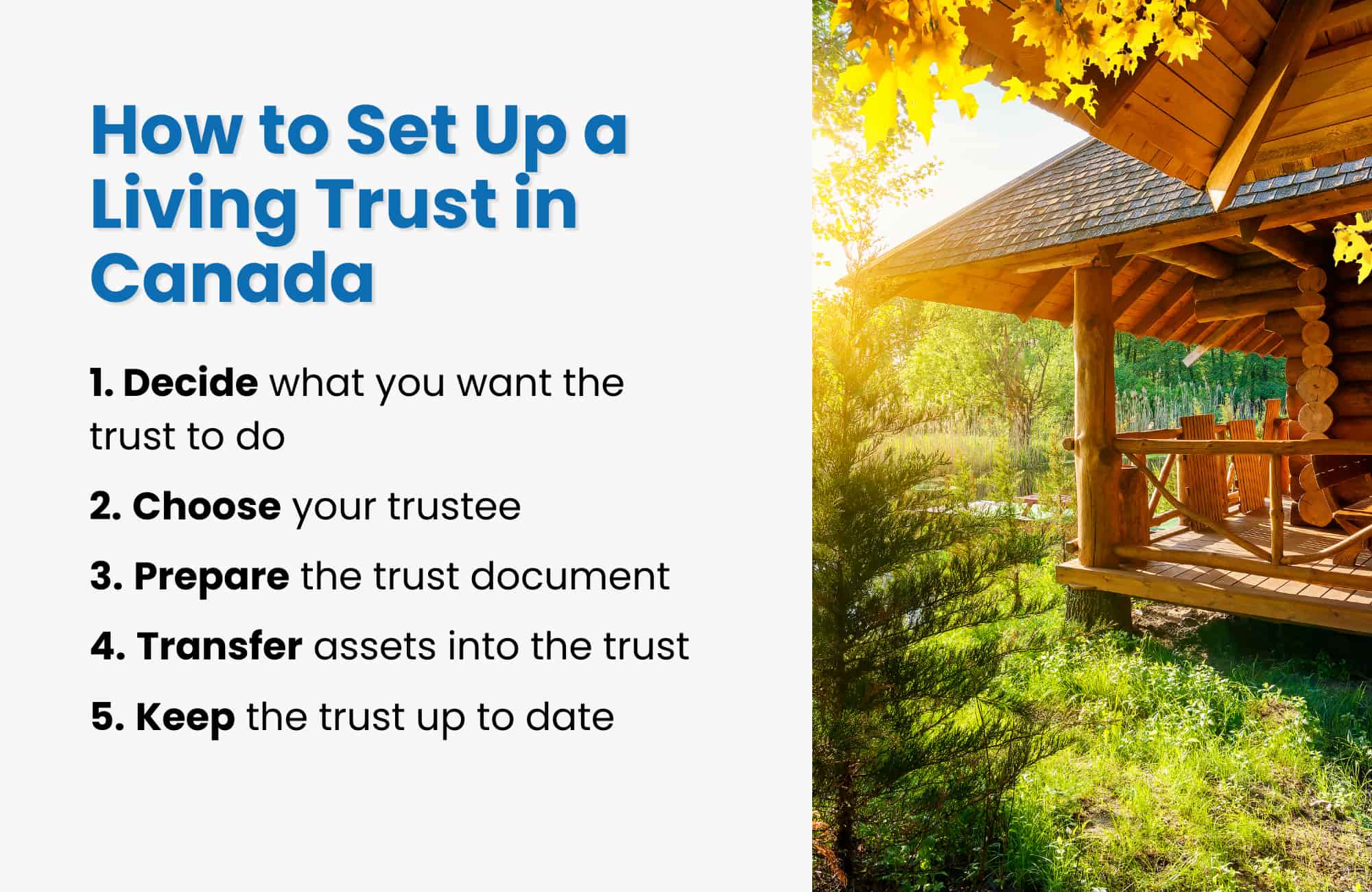 How to Set Up a Living Trust in Canada