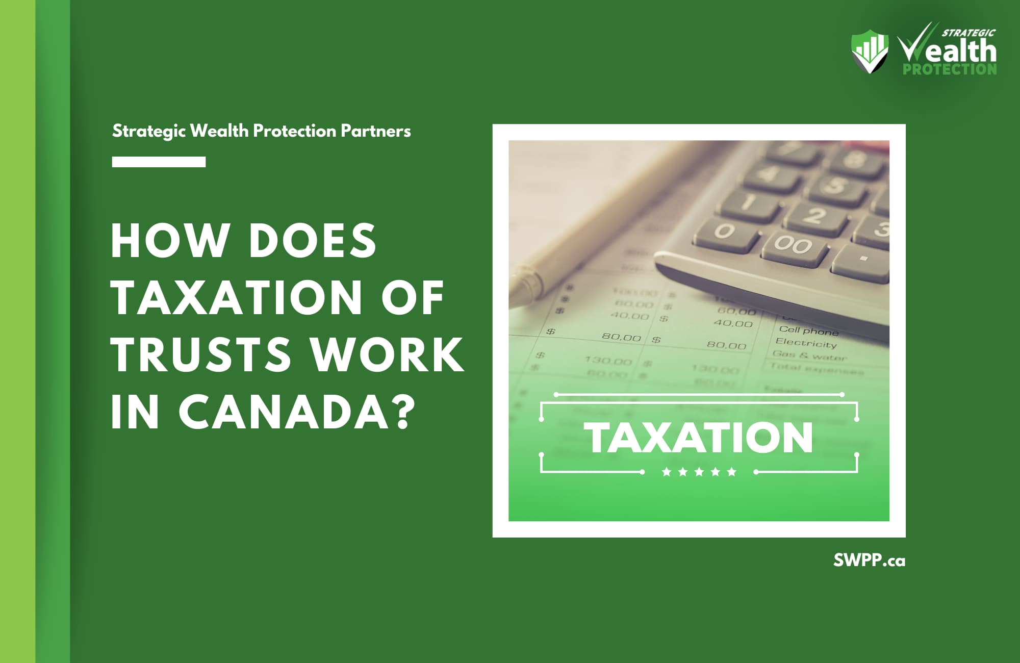 featured image - taxation of trusts in canada