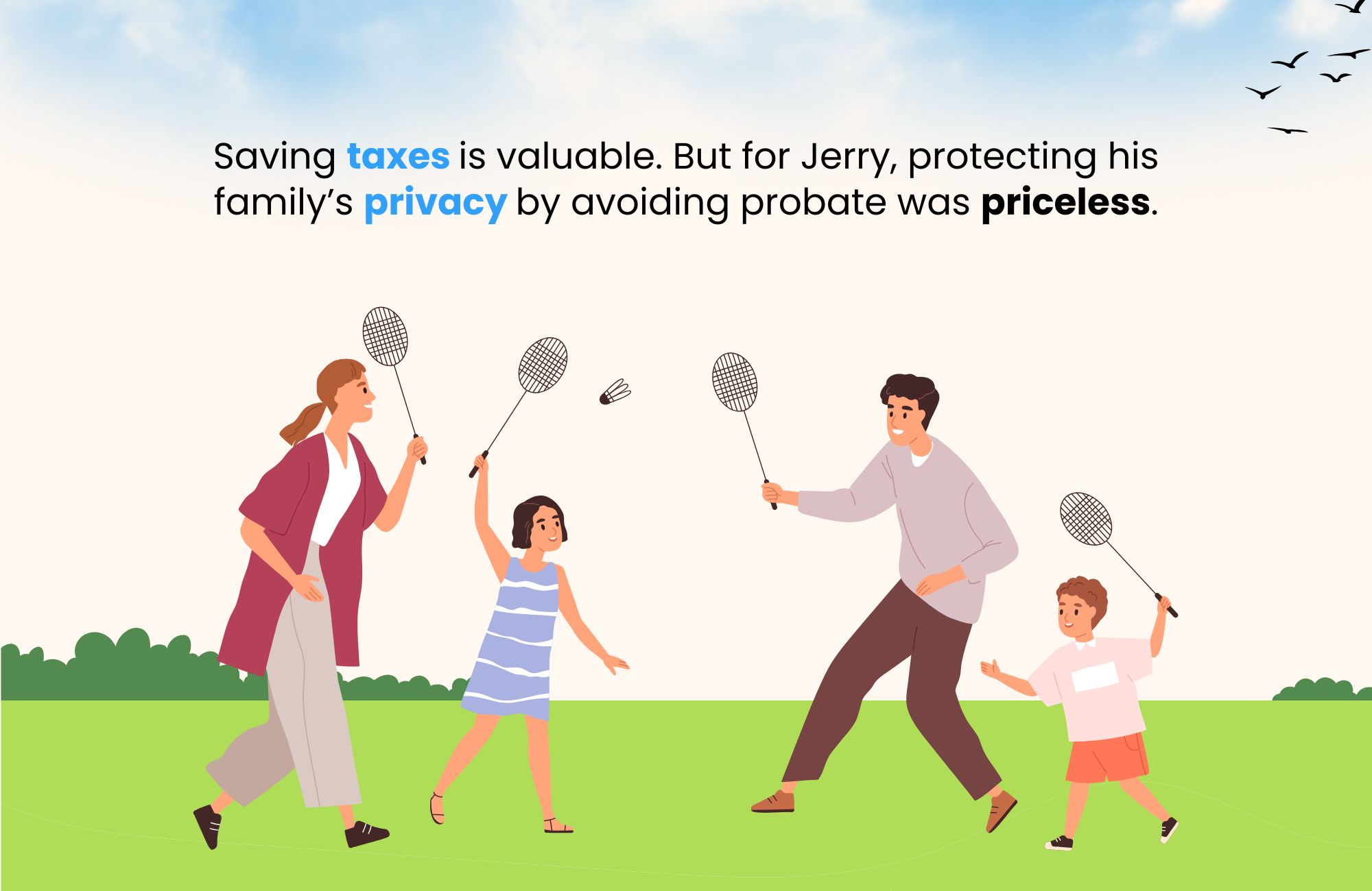 Real Case Study: How Jerry Avoided Probate Fees and Protected His Family’s Privacy