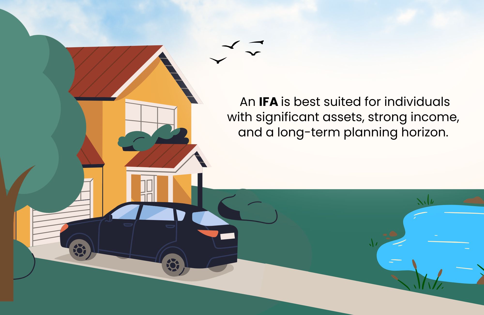 Who should strongly consider using an IFA?