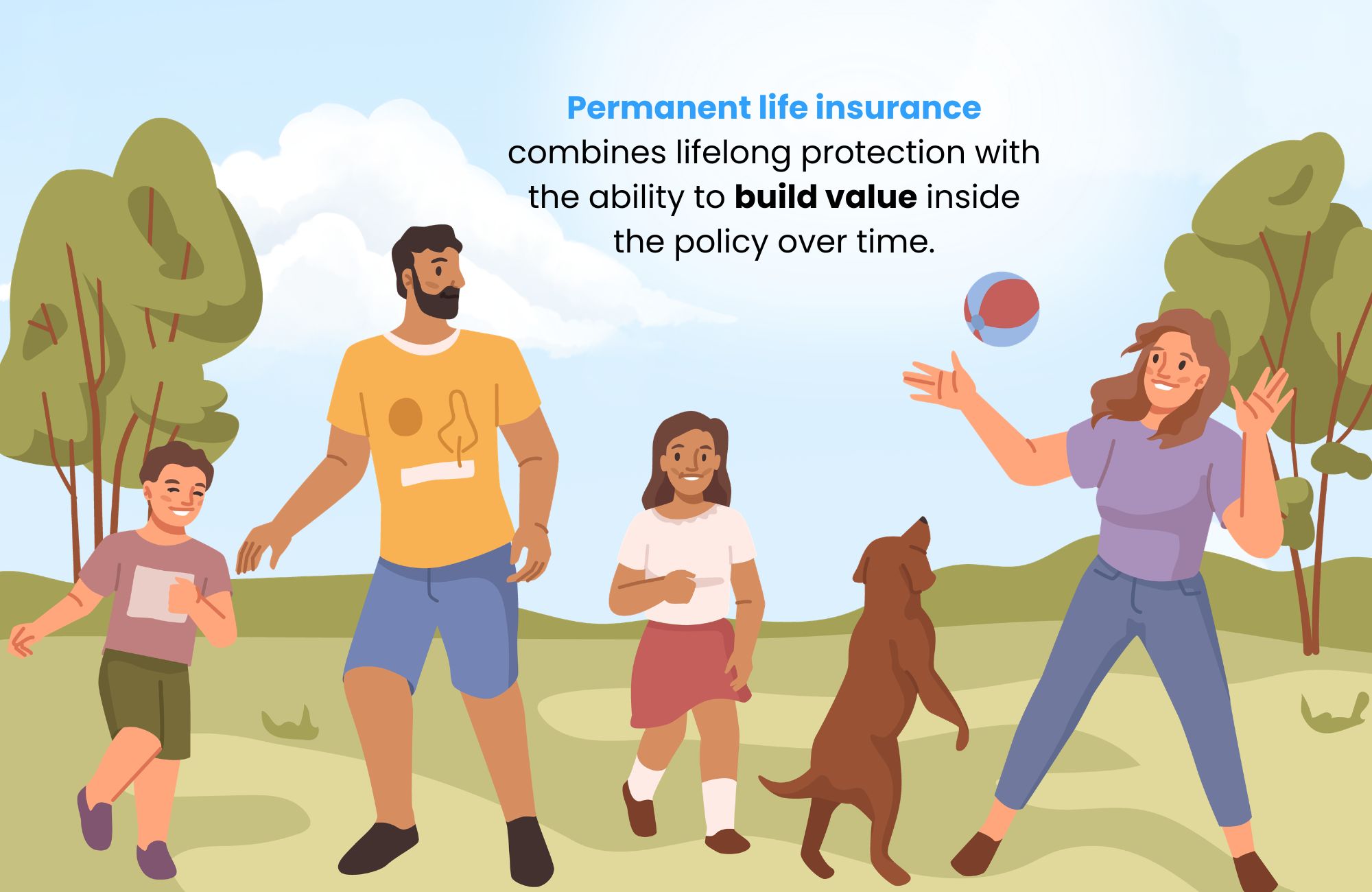 How does permanent life insurance work?