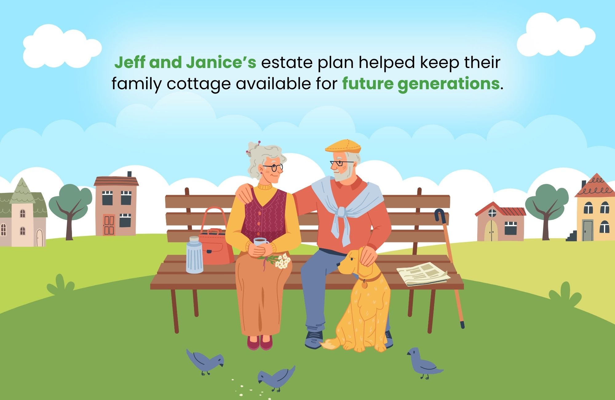 Jeff's and Janice’s estate plan helped keep their family cottage available for future generations.