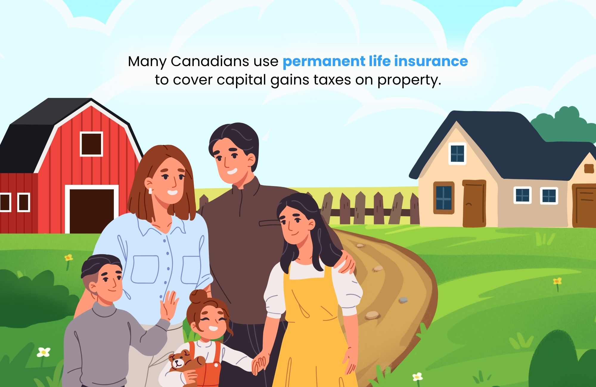 Can I use life insurance to cover capital gains taxes on properties when I die?